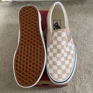 Women’s checkerboard Vans